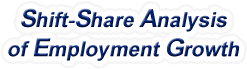 Shift-Share Analysis of Utah Employment Growth and Shift Share Analysis Tools for Utah